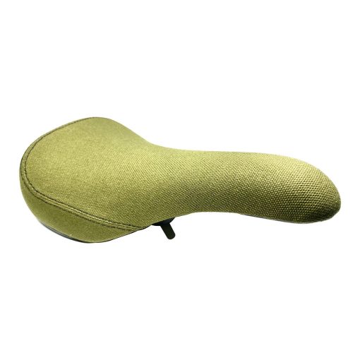 S&M Stealth Pivotal BMX Seat - Canvas Green - Image 2