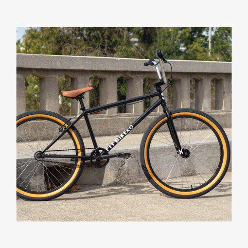 Fit CR 26  BMX Cruiser - Gloss Black - Image 3