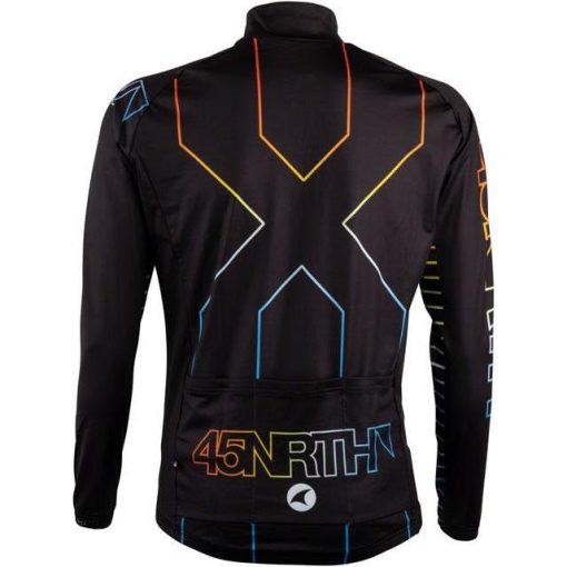 45NRTH Decade Long Sleeve Jersey - Black, Men's - Image 2