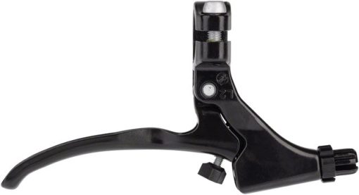 Promax FS-349 Brake Lever - Left, Long Pull, Tool-free Reach Adjust, Aluminum, Black - Image 2