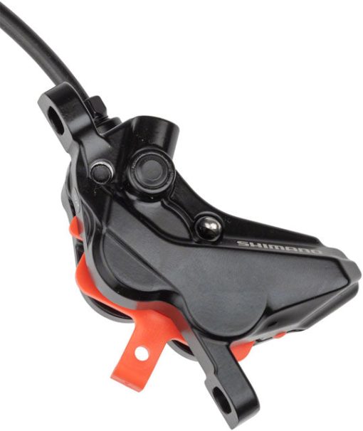 Shimano Deore BL-M4100/BR-MT420 Disc Brake and Lever - Rear, Hydraulic, Resin Pads, Gray - Image 3