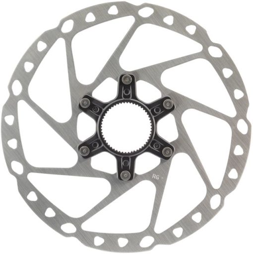 Shimano SM-RT64-M Disc Brake Rotor with External Lockring - 180mm, Center Lock, Silver - Image 2