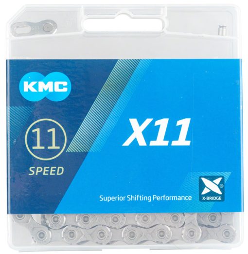 KMC X11 Chain - 11-Speed, 118 Links, Gray - Image 2