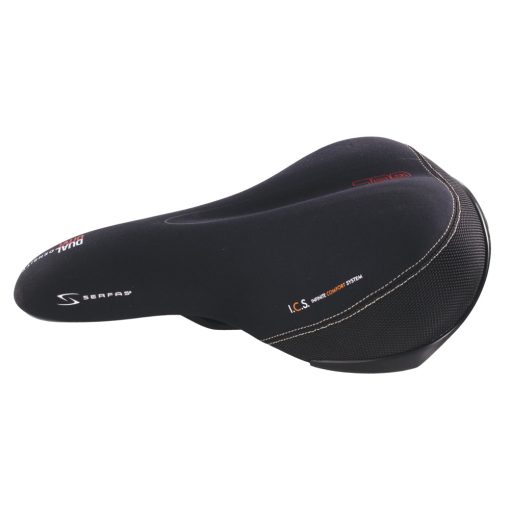 Serfas DDM-200 Dual Density  Men’s Comfort w/ Lycra Cover Saddle - Image 2