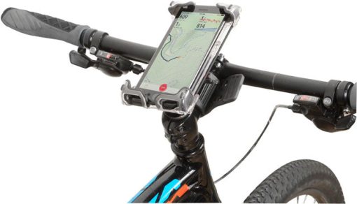 Delta Hefty Holder Plus Smartphone Bike Mount - Clear Gray - Image 3