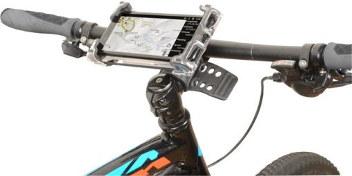 Delta Hefty Holder Plus Smartphone Bike Mount - Clear Gray - Image 4