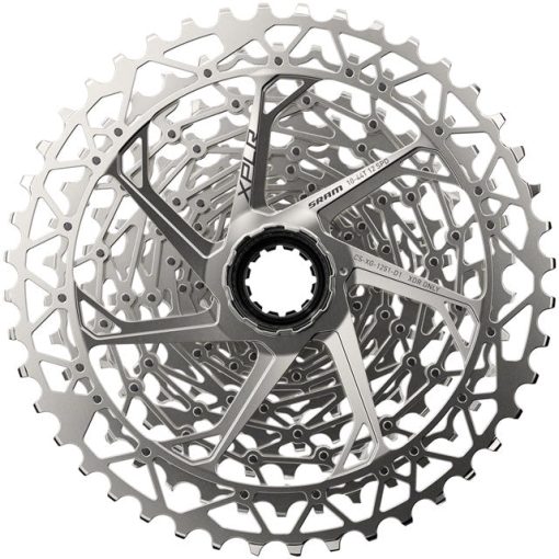 SRAM XPLR XG-1251 Cassette - 12-Speed, 10-44t, Silver, For XDR Driver Body, D1 - Image 3