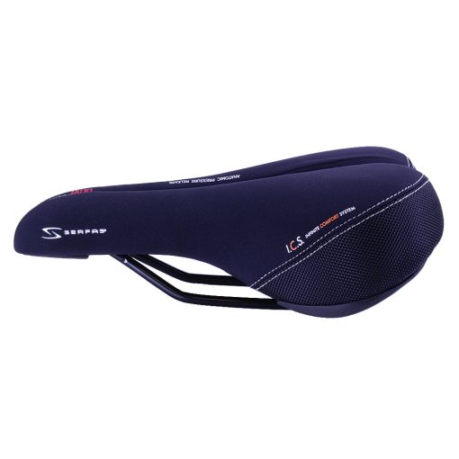 Serfas DDM-CT Dual Density  Men’s Comfort W/Cutout & Lycra Cover Saddle - Image 3