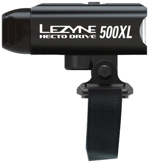 Lezyne Hecto Drive 500XL Rechargable Headlight - 500 Lumens, Black - Image 2