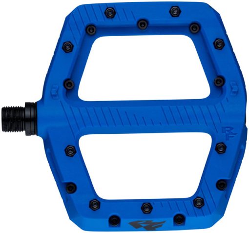 RaceFace Chester Pedals - Platform, Composite, 9/16", Large, Blue - Image 2