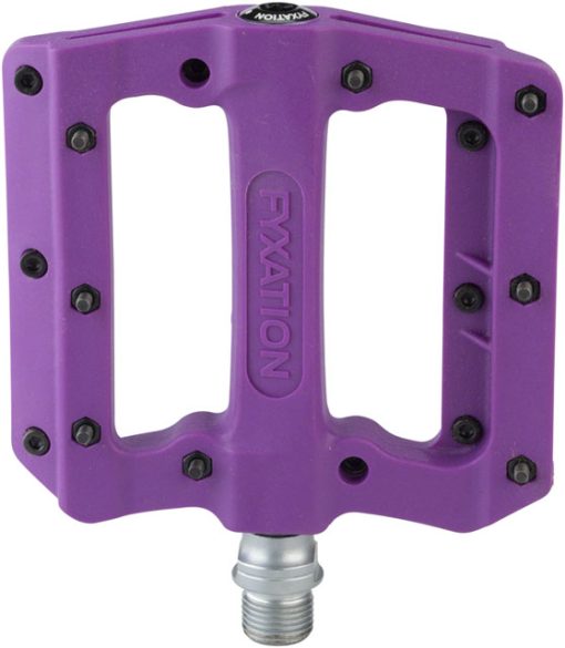 Fyxation Mesa MP Pedals - Platform, Composite/Plastic, 9/16", Purple - Image 2