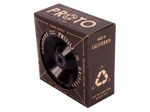 Proto Classic Full Core Grippers 110 (Black On Black) Scooter Wheels - Image 3