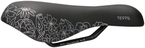 Terry Cite X Gel Saddle - Steel, Flower, Women's - Image 4