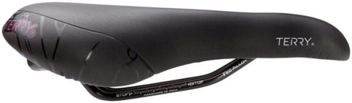 Terry Butterfly Chromoly Saddle - Chromoly, Black, Women's - Image 3