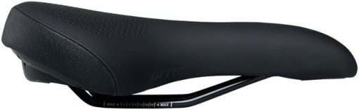 WTB Comfort Saddle - Steel, Black, Wide - Image 2