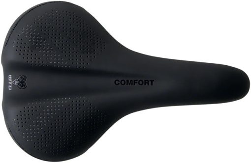 WTB Comfort Saddle - Steel, Black, Wide - Image 4