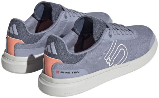 Five Ten Sleuth Deluxe Canvas Flat Shoes - Women's, Silver Violet/Ftwr White/Coral - Image 2