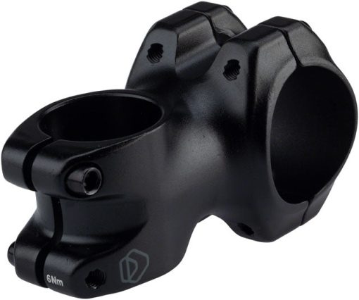 Dimension Trail Stem - 50mm, 35.0 Clamp, +/-0, 1 1/8", Aluminum, Black - Image 2