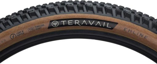 Teravail Ehline Tire - 27.5 x 2.5, Tubeless, Folding, Tan, Light and Supple - Image 2