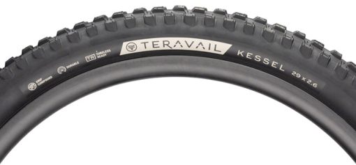 Teravail Kessel Tire - 29 x 2.6, Tubeless, Folding, Black, Durable - Image 3