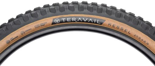 Teravail Kessel Tire - 27.5 x 2.5, Tubeless, Folding, Tan, Durable - Image 3