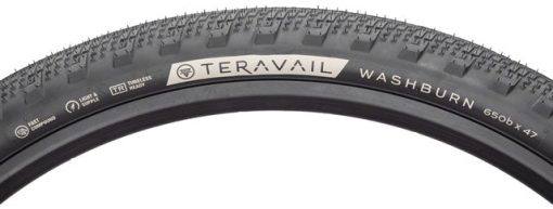 Teravail Washburn Tire - 650b x 47, Tubeless, Folding, Black, Durable - Image 2