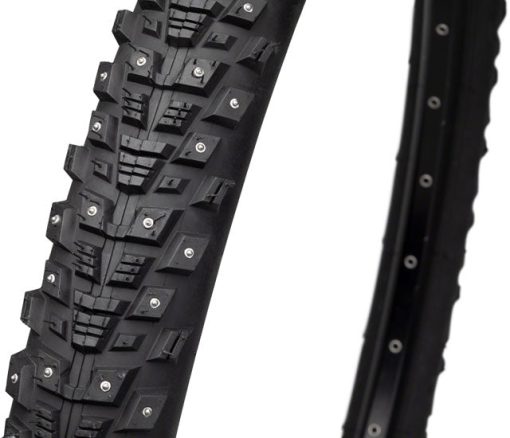 45NRTH Kahva Tire - 29 x 2.25, Clincher, Wire, Black, 33 TPI, 252 Carbide Steel Studs - Image 5