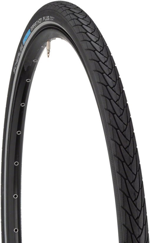 Schwalbe Marathon Plus Tire - 700 x 38, Clincher, Wire, Black/Reflective, Performance Line