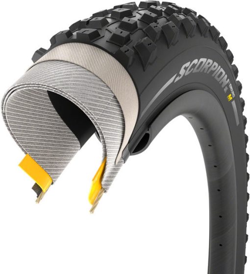 Pirelli Scorpion Enduro M Tire - 29 x 2.4, Tubeless, Folding, Black, ProWall, SmartGrip Gravity - Image 3