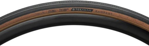 Teravail Rampart Tire - 700 x 28, Tubeless, Folding, Tan, Light and Supple, Fast Compound - Image 3