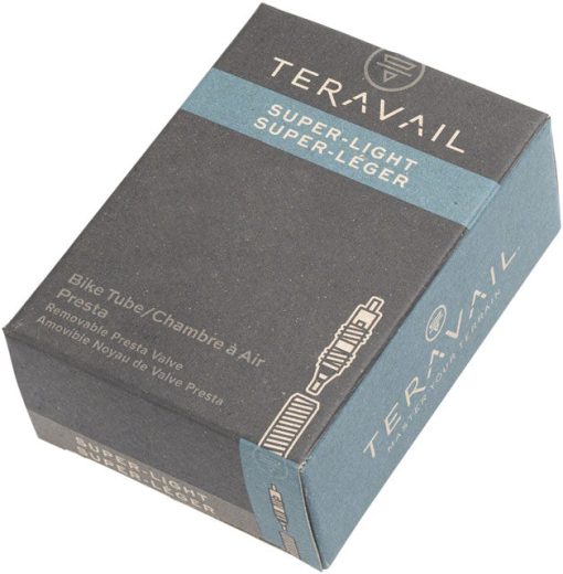 Teravail Superlight Tube - 700 x 20 - 28mm, 48mm Presta Tube Valve - Image 2