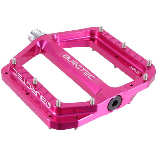 Burgtec Penthouse MK5 Pedals, CrMo - Toxic Pink