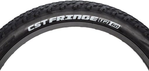 CST Fringe Tire - 24 x 2.8, Clincher, Wire, Black - Image 3