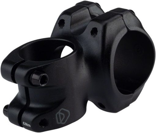 Dimension Trail Stem - 40mm, 35.0 Clamp, +/-0, 1 1/8", Aluminum, Black - Image 2