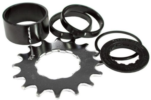 DMR Singlespeed Spacer Kit, 16t - Black