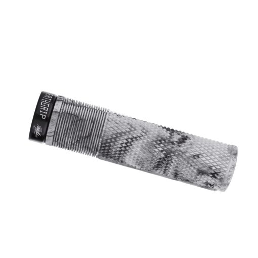 DMR DeathGrip Flangeless Grips - Thick, Lock-On, Snow Camo