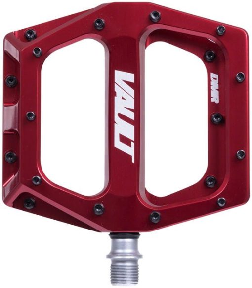 DMR Vault Pedals - Platform, Aluminum, 9/16", Deep Red - Image 3