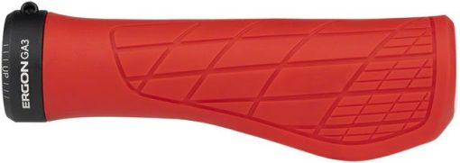 Ergon GA3 Grips - Risky Red, Lock-On, Small - Image 3