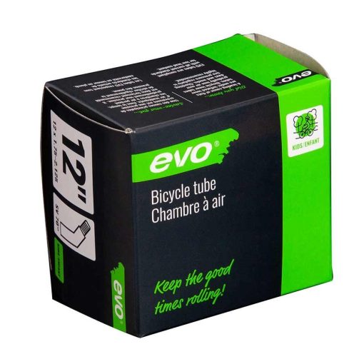 EVO, SV, Tube, Schrader 70°, Length: 35mm, 12-1/2'', 1.75-2.125 Bicycle Tube