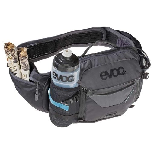 EVOC, Hip Pack Pro, Hydration Bag, Volume: 3L, Bladder: Included (1.5L), Black/Carbon Grey - Image 6