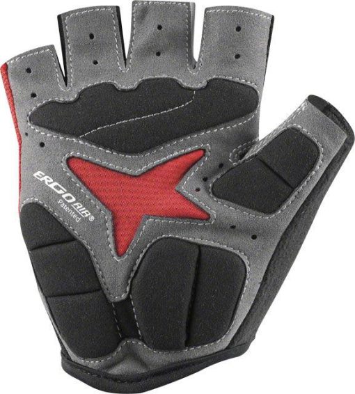 Garneau Biogel RX-V Gloves - Ginger Red/Black, Short Finger, Men's - Image 2