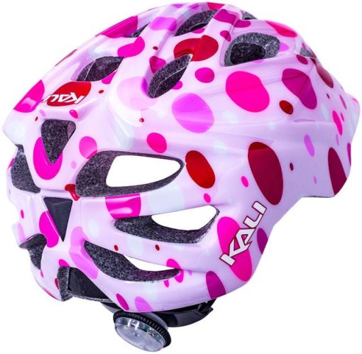 Kali Protectives Chakra Child Helmet - Confetti Pink, Lighted, Small - Image 3