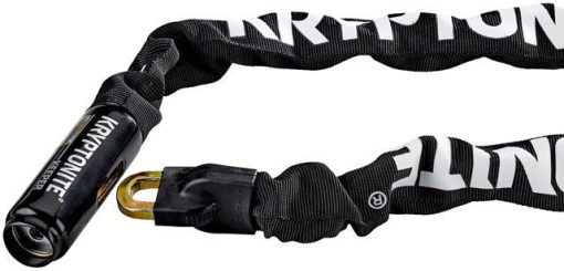 Kryptonite, Keeper 785 Integrated, Chain Lock, Key, 7mm, 85cm, 2.8', Black - Image 2