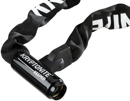 Kryptonite, Keeper 785 Integrated, Chain Lock, Key, 7mm, 85cm, 2.8', Black - Image 4