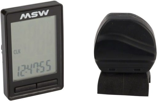 MSW Miniac Wireless Bike Computer - Wireless, Black - Image 2