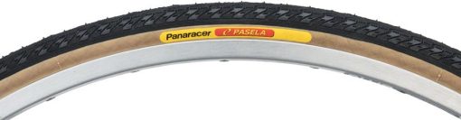 Panaracer Pasela Tire - 27 x 1-1/4, Clincher, Wire, Black/Tan, 60tpi