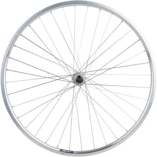 Quality Wheels Value HD Series Rear Wheel - 29", QR x 135mm, Rim Brake, HG 10, Silver, Clincher - Image 3