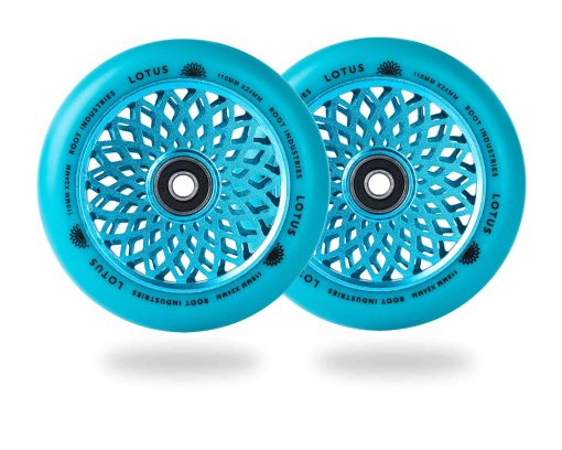 Root Industries 110mm x 24mm Lotus Scooter Wheels - Blue/Blue