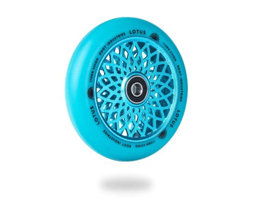 Root Industries 110mm x 24mm Lotus Scooter Wheels - Blue/Blue - Image 2