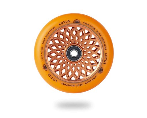 Root Industries 110mm x 24mm Lotus Scooter Wheels - Orange